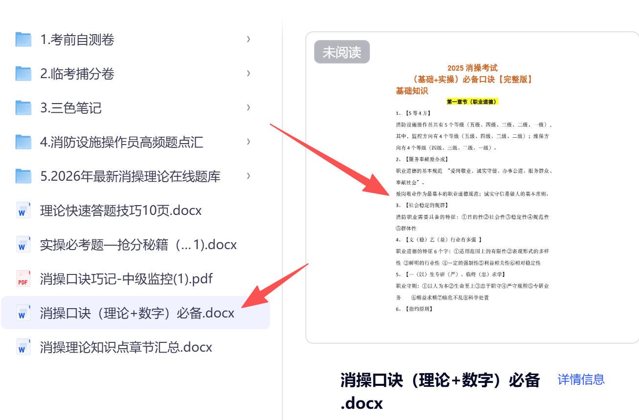 中级监控|理论+数字口诀文档重点