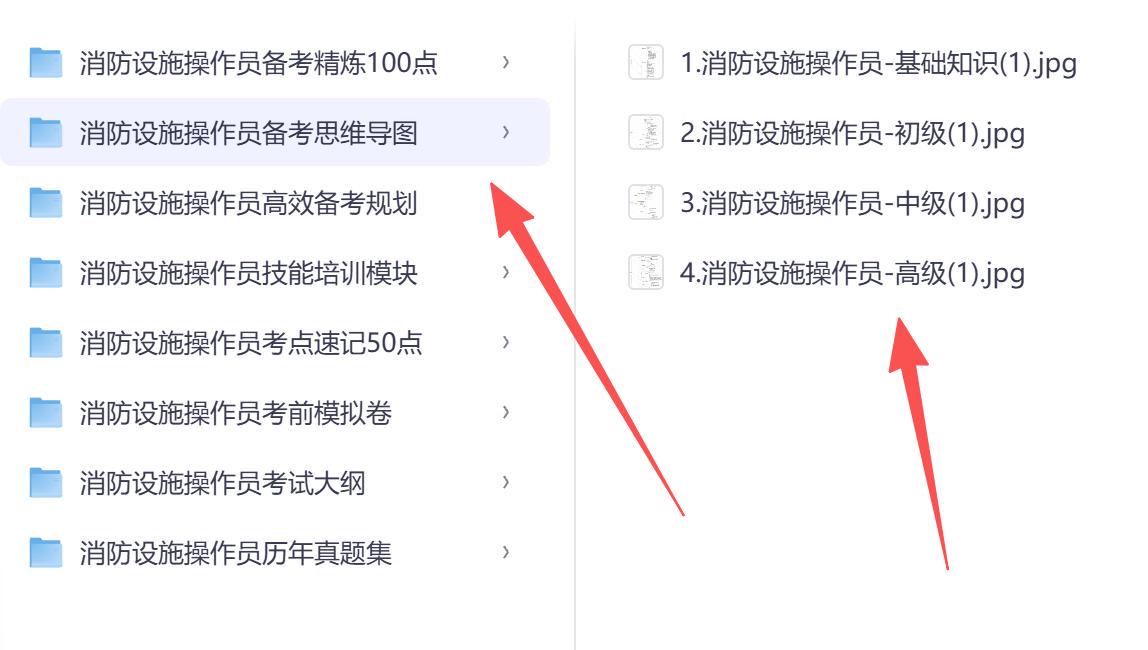 消防设施操作员高级(监控维保)考点